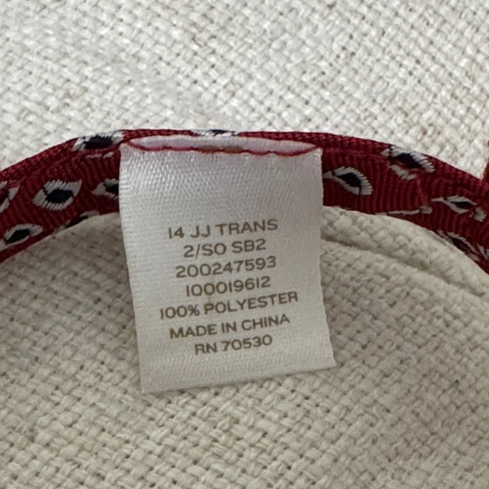 Janie and Jack Red Patterned Kids Bow Tie